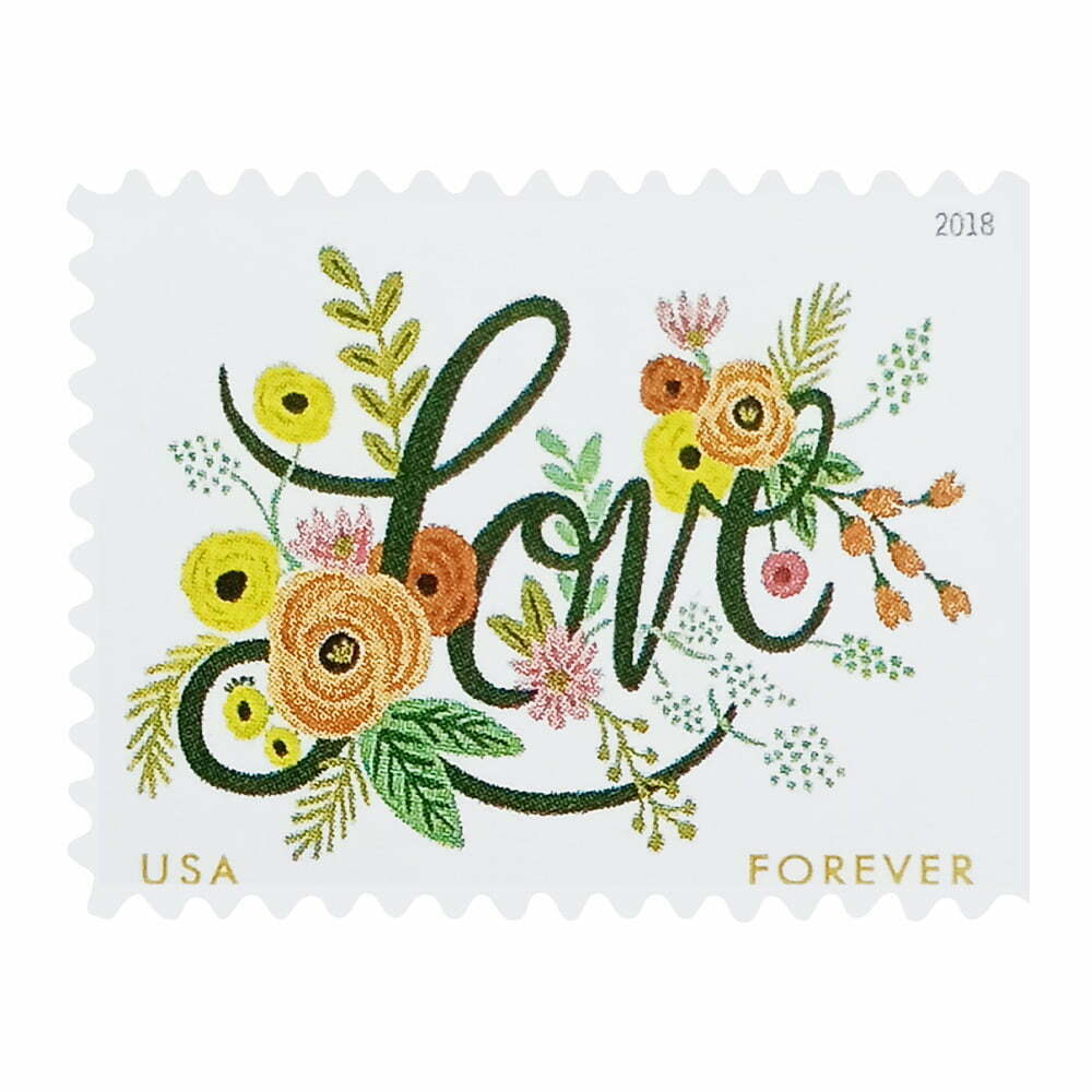 Love Flourishes Stamps