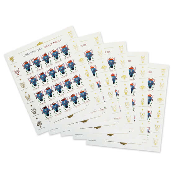Lunar New Year: Year of the Ox Framed Stamps