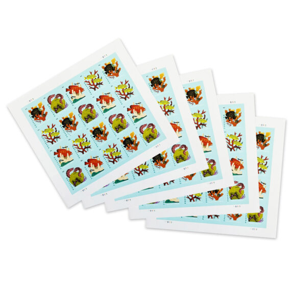 Coral Reefs Stamps (Postcard Stamp) - Forever Stamp Store