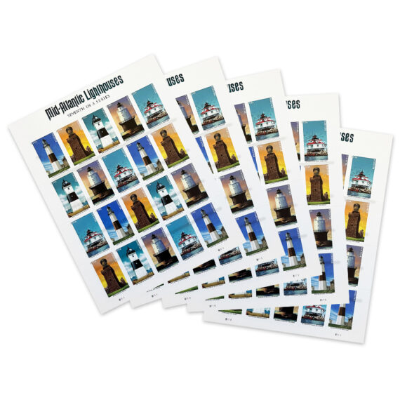 Mid-Atlantic Lighthouses Stamps