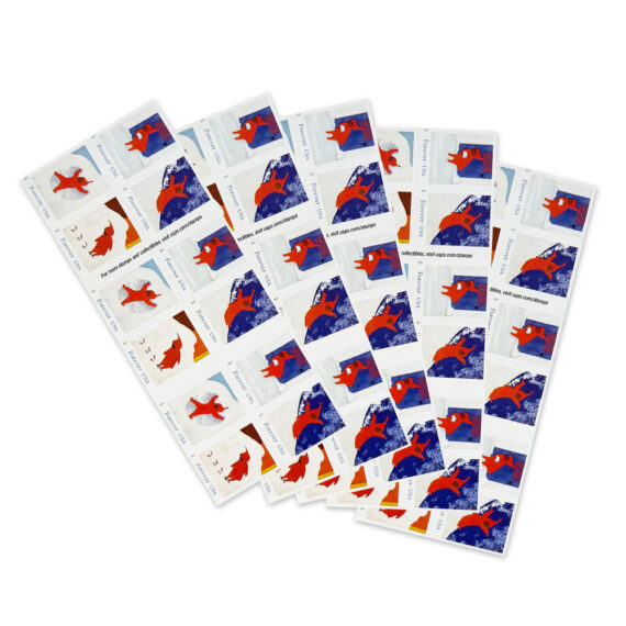 Snowy Day Stamps