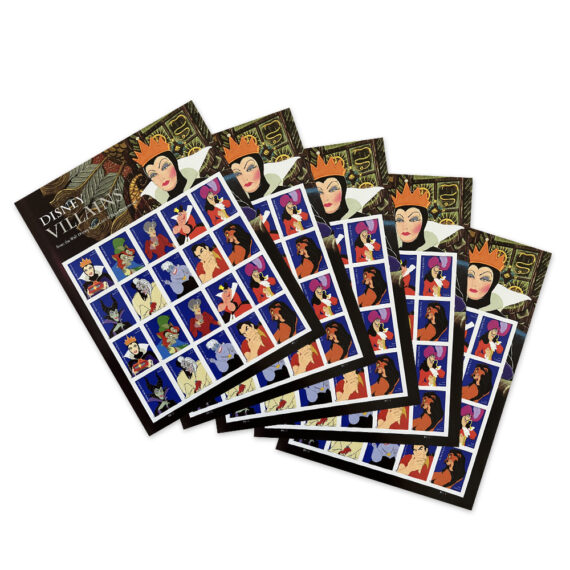 Disney Villains Stamps