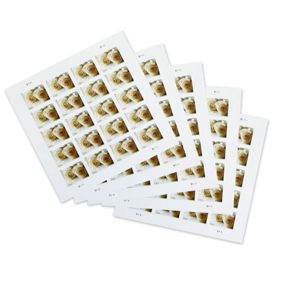 Wedding Roses Stamps - Forever Stamp Store