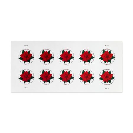 Global Poinsettia Stamps
