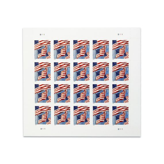 2022 US Flag Stamp (100 Stamps) Forever Stamp Store