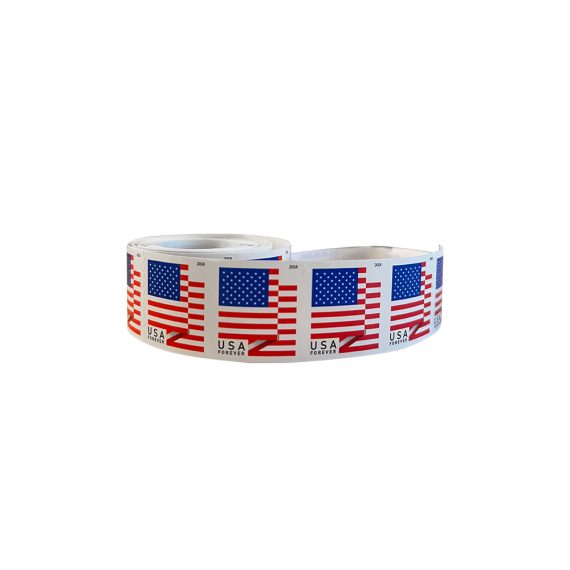 2018 US Flag Stamps (Roll of 100)