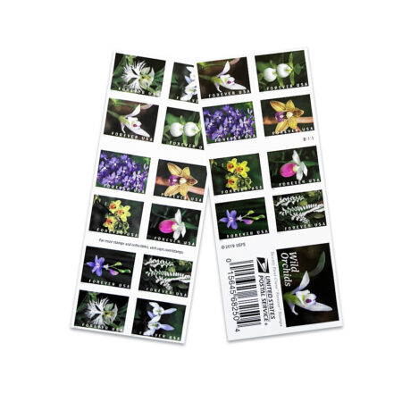 Wild Orchids USPS Forever Stamps