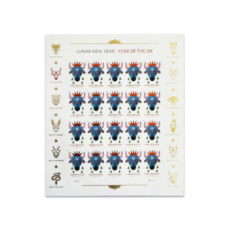 Lunar New Year • Year of the Ox Sheets of 20 USPS Forever Stamps