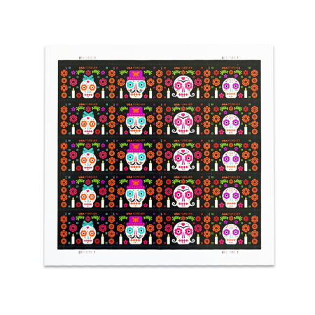 Day of the Dead Sheets of 20 USPS Forever Stamps