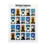 Mid-Atlantic Lighthouses Sheets of 20 USPS Forever Stamps