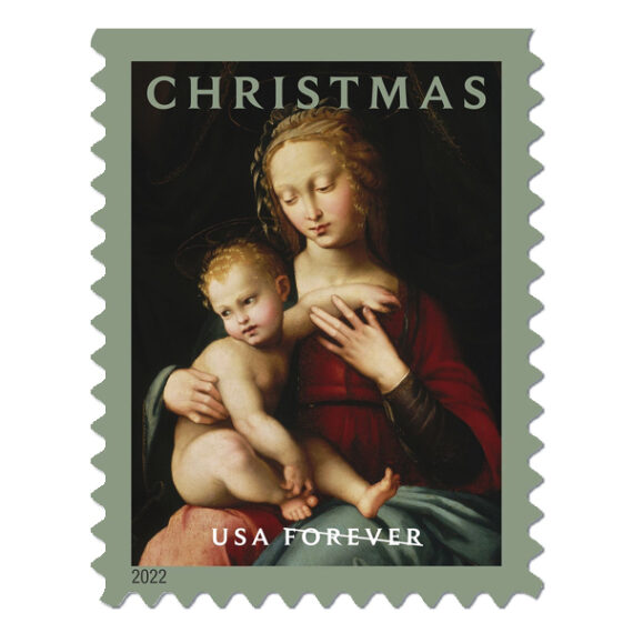 Virgin and Child Stamps 2022 USPS Forever Stamp Forever Stamp Store