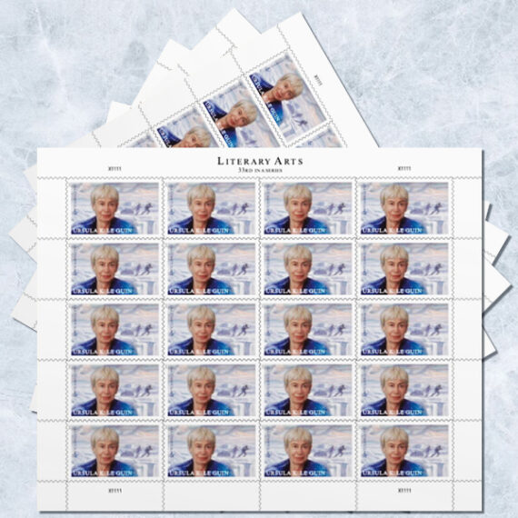 Ursula K. Le Guin Stamps(Three Ounce $1.11)