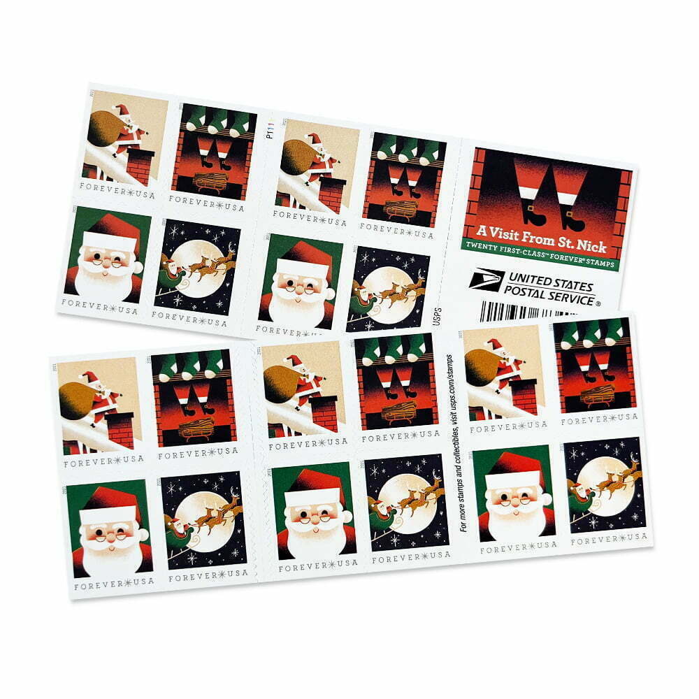 2021 Christmas stamps