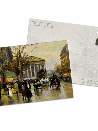 Edouard Cortes pre stamped postcards