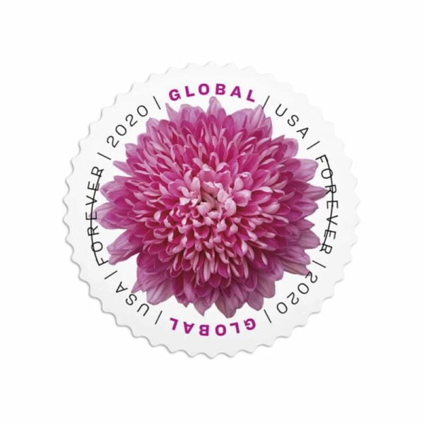 Global Chrysanthemum Stamps（International ＄1.4）
