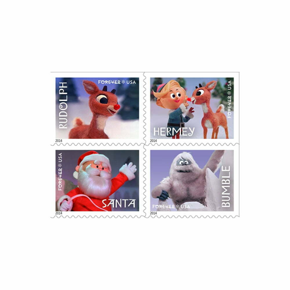 rudolph forever stamps