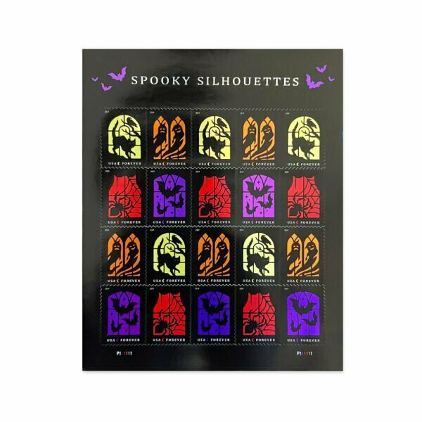 Spooky Silhouettes Stamps – 2019 USPS Forever Stamps
