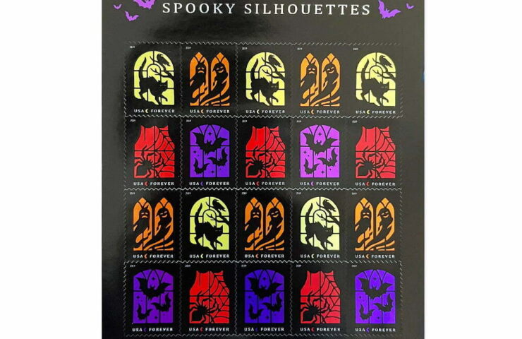 Spooky Silhouettes Stamps – 2019 USPS Forever Stamps