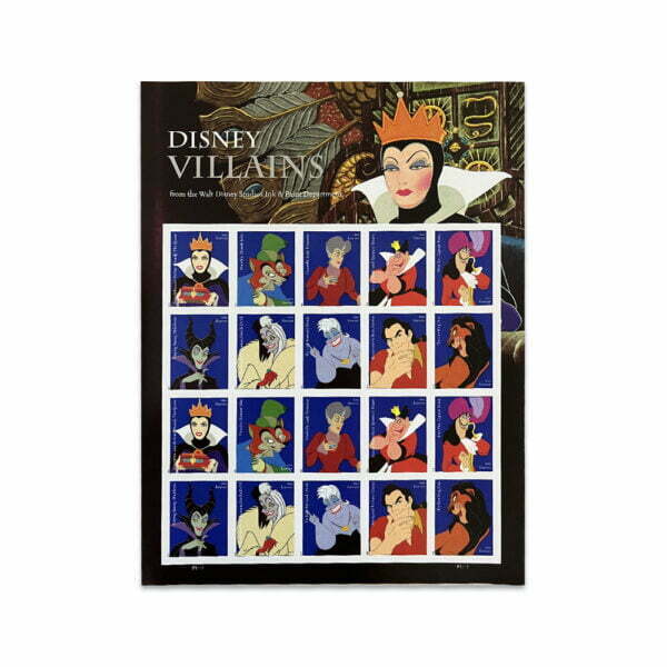 Disney Villains Stamps – 2017 USPS Forever Stamps