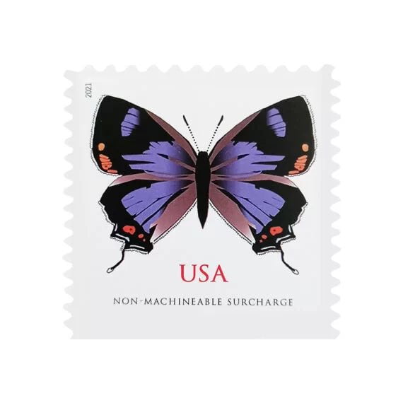 Colorado Hairstreak Stamps(99￠ Non-Machineable For Square Envelopes)