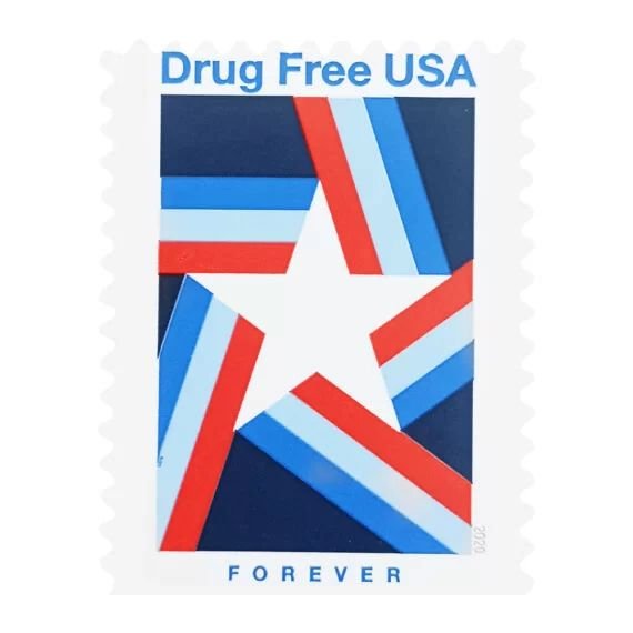 Drug Free USA Stamps – 2020 USPS Forever Stamps