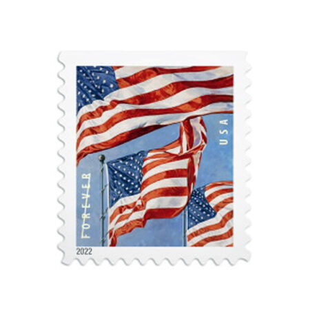 2022 US Flag Stamps(Roll of 100)
