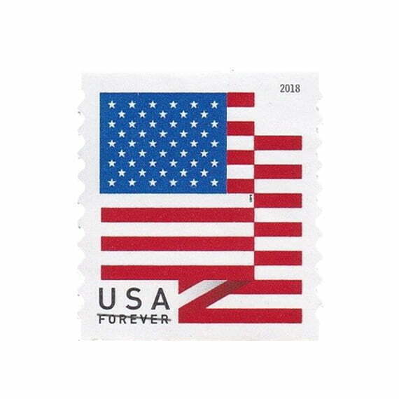 2018 US Flag Stamps