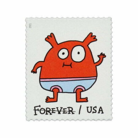 Message Monsters Forever Stamps