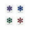 Geometric Snowflakes Stamps