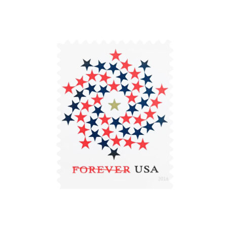 Patriotic Spiral Stamps