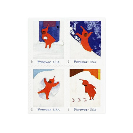 Snowy Day Stamps