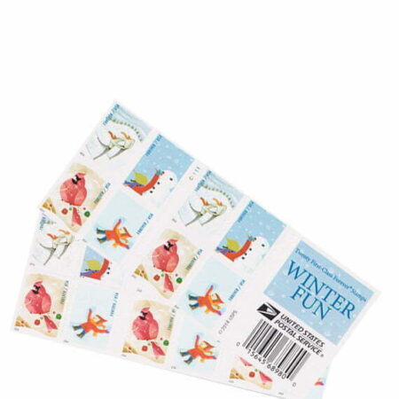 winter fun stamps
