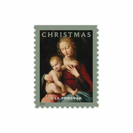 Virgin and Child Stamps