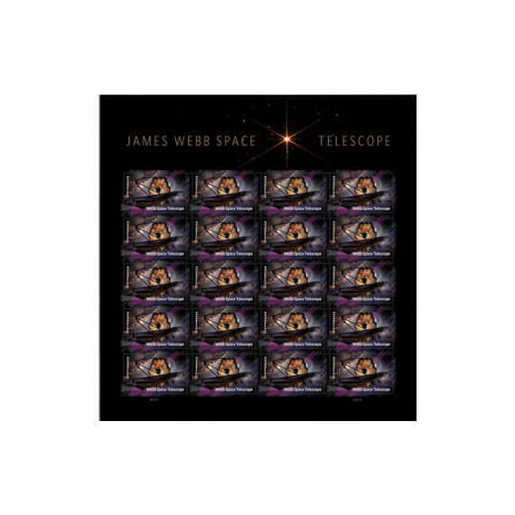 James Webb Space Telescope Stamps