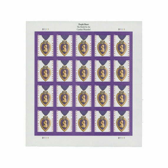 Purple Heart Medal 2019 Stamps