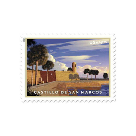 Castillo de San Marcos Stamps - Priority Mail