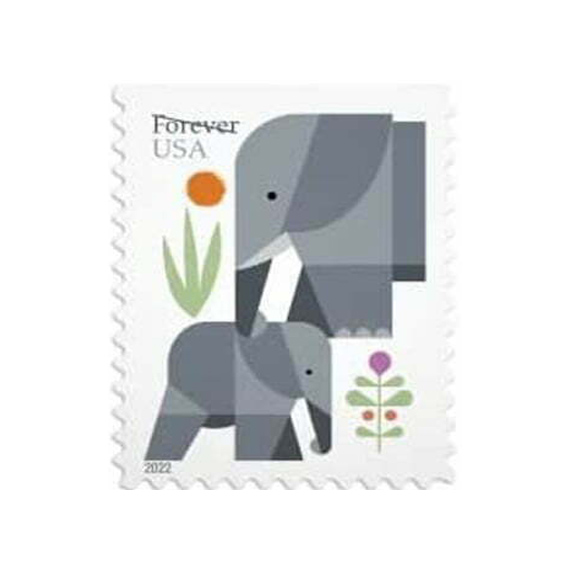 Elephants Stamps