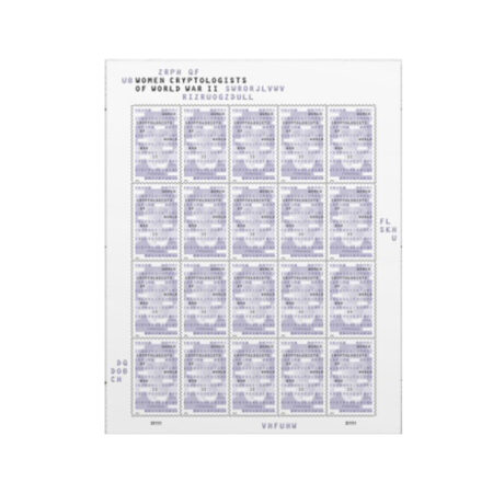 Women Cryptologists of World War II Stamps
