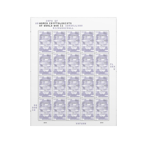 Women Cryptologists of World War II Stamps