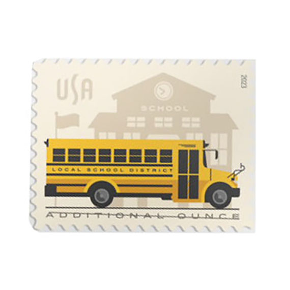 School Bus Stamps