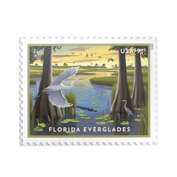 Florida Everglades Stamps