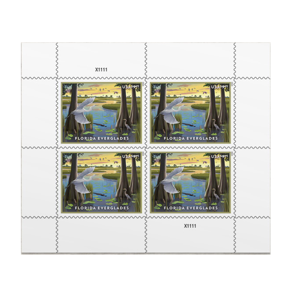 Florida Everglades Stamps