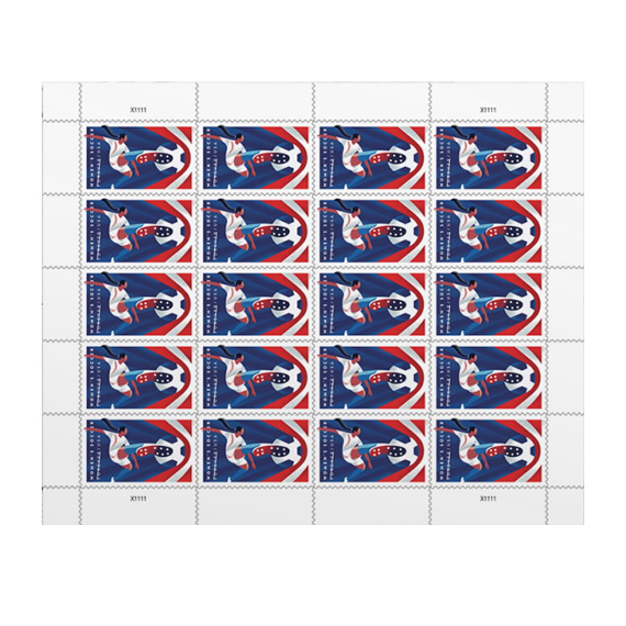 Women's Soccer Stamps