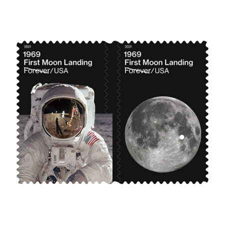 First Moon Landing Forever Stamps