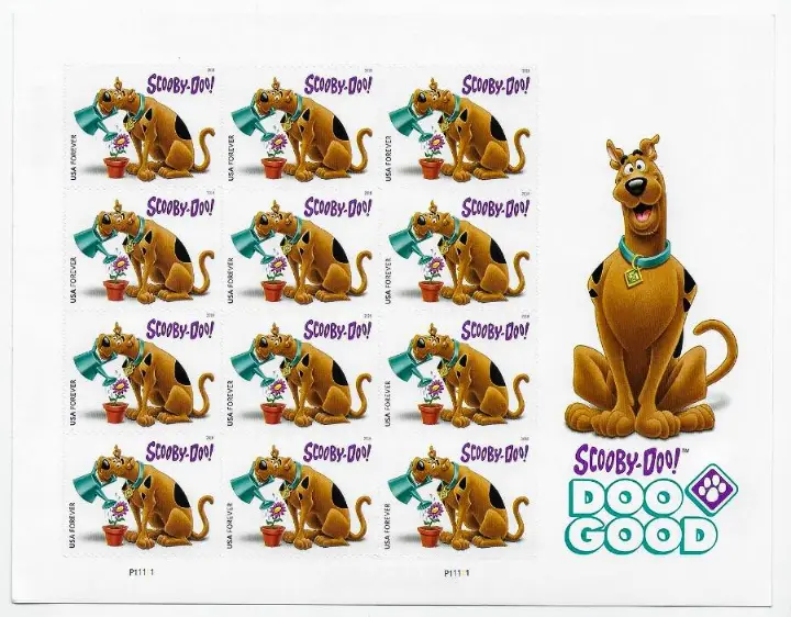 Scooby-Doo Forever stamp