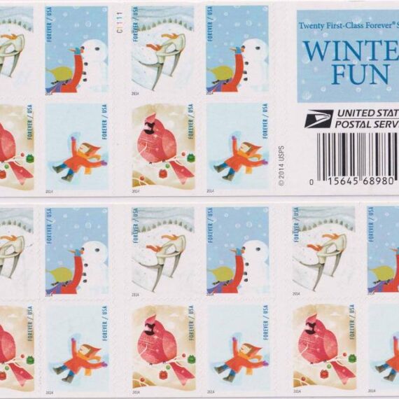 Winter Fun Stamps