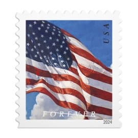 U.S. Flags 2024 Stamps (Book)