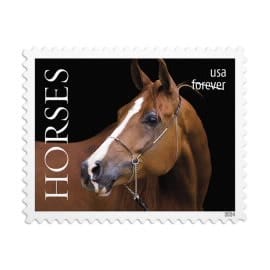 USPS horses stamps