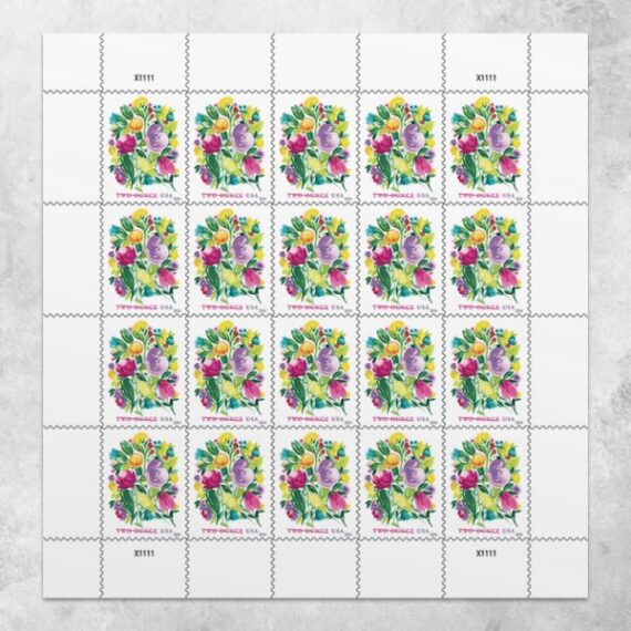 Wedding Blooms Stamp