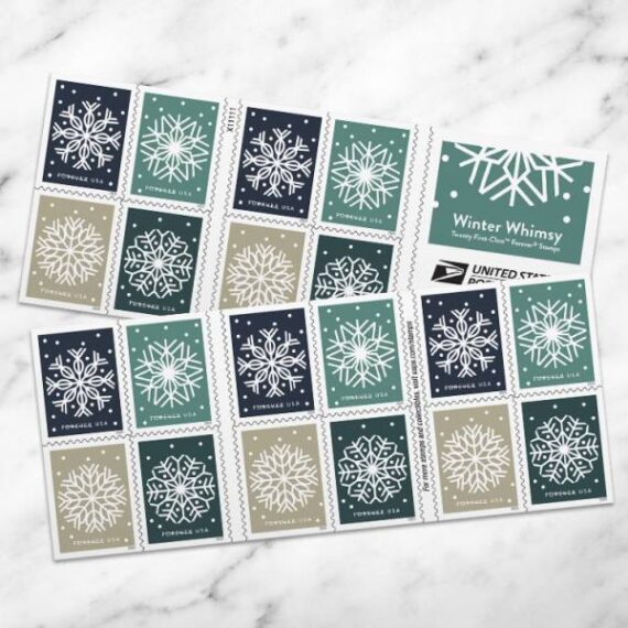 Winter Whimsy Stamps